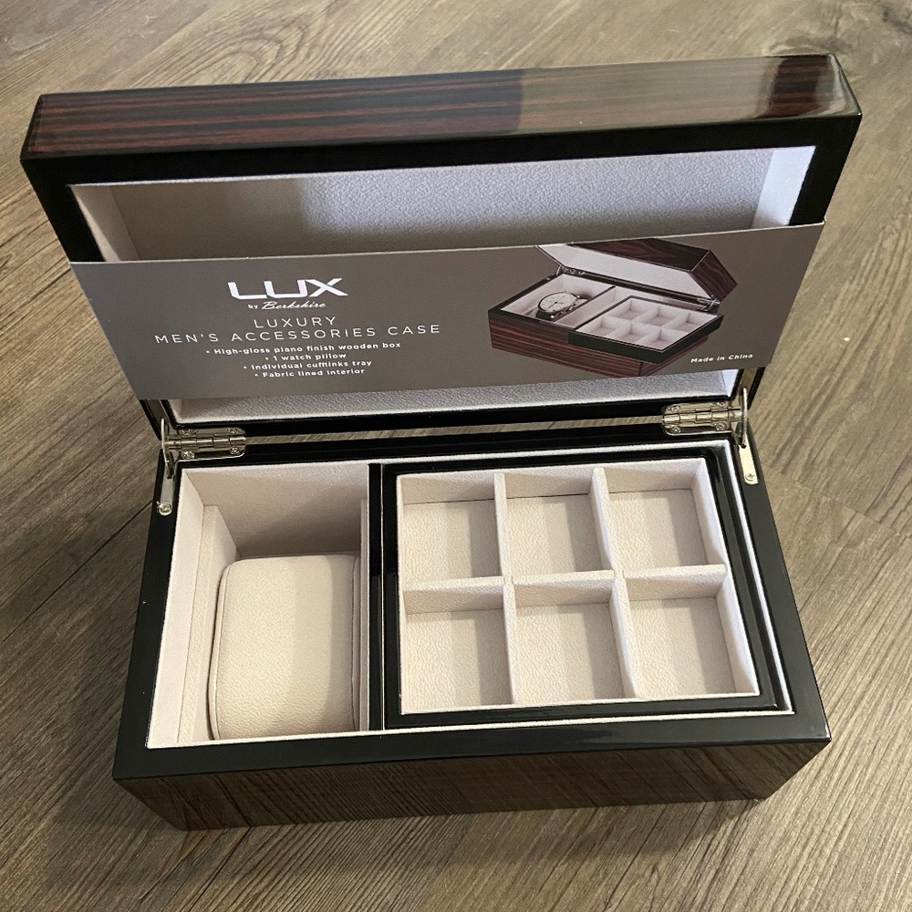 Berkshire Luxury Wood Jewelry Case